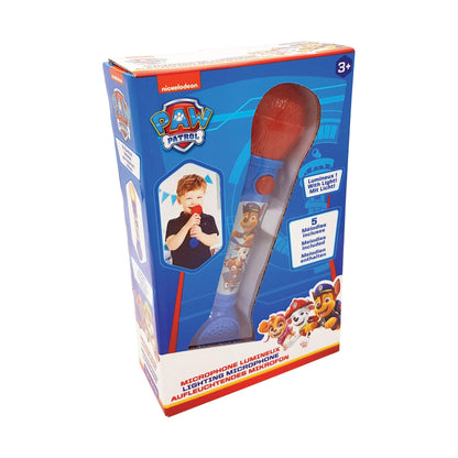 lexibook Toys Paw Patrol Lighting Microphone with Melodies and Sound Effects