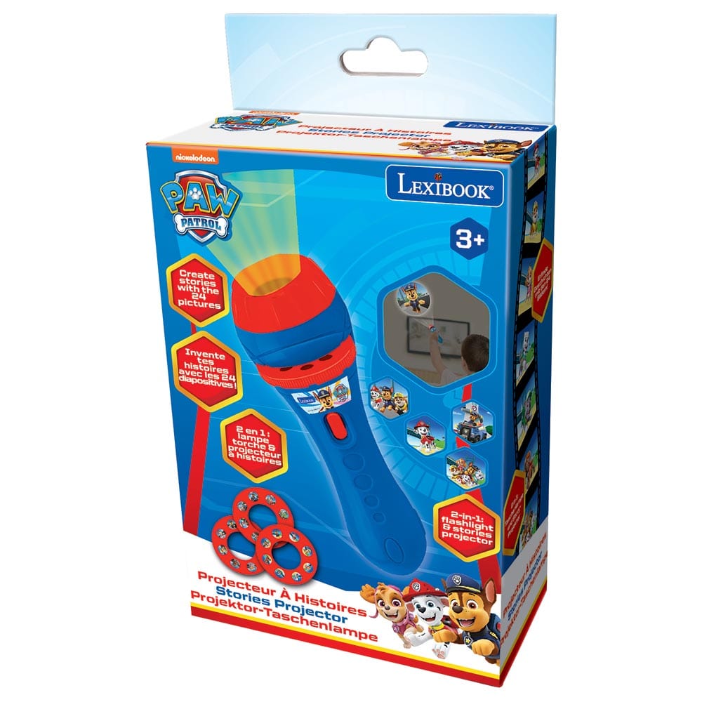 lexibook Toys Paw Patrol Stories Projector and Torch Light