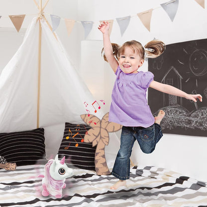 lexibook Toys Power Unicorn Mini - Unicorn Robot with Light and Sound Effects