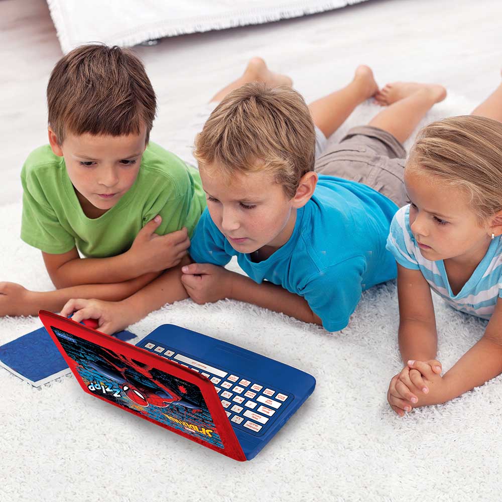 lexibook Toys Spiderman bilingual Educational Laptop Arabic/English