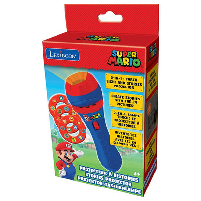 lexibook Toys Super Mario Stories Projector and Torch Light