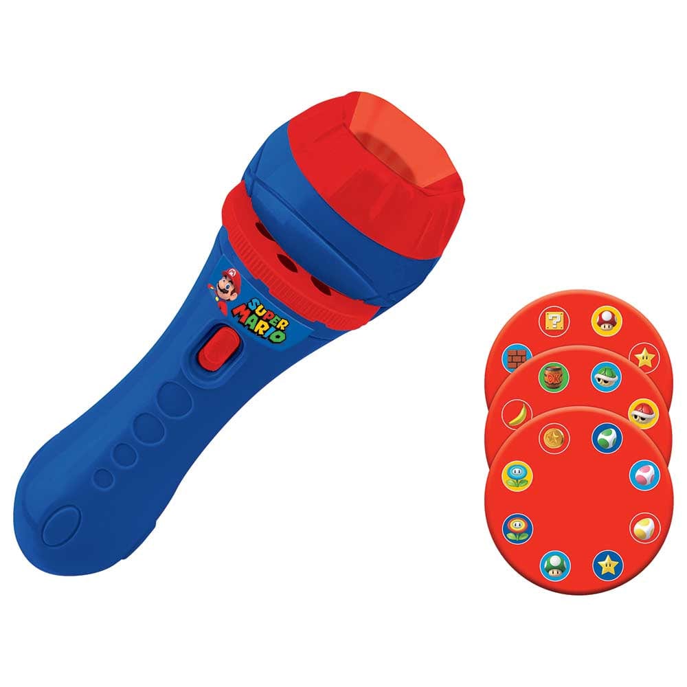 lexibook Toys Super Mario Stories Projector and Torch Light
