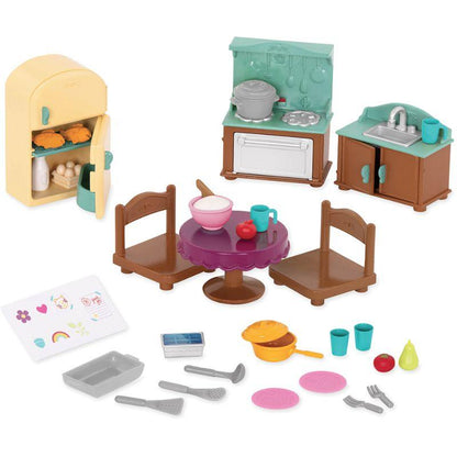 Li'L Woodzeez Toys Li'L Woodzeez - Country Kitchen Set