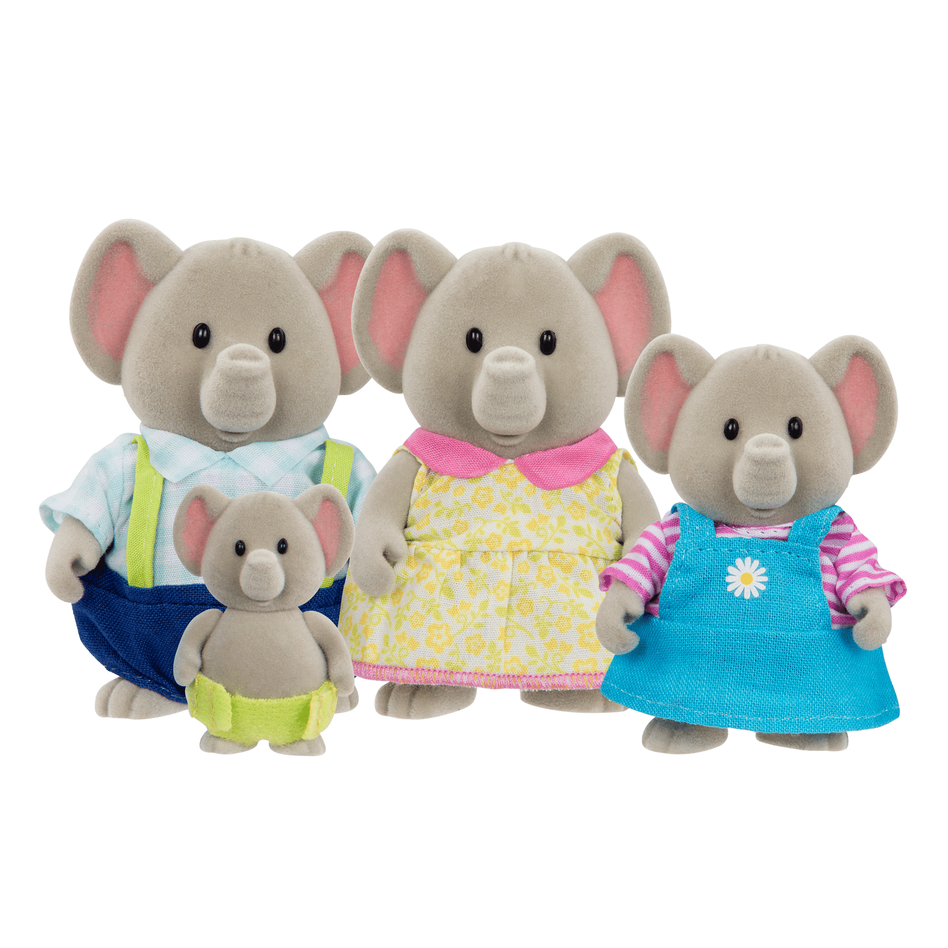 Li'L Woodzeez Toys Li'L Woodzeez Elephant Family Set