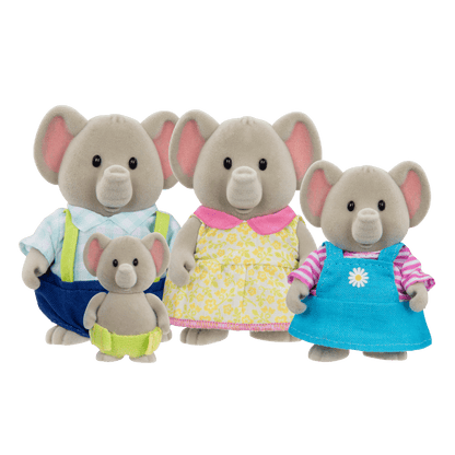 Li'L Woodzeez Toys Li'L Woodzeez Elephant Family Set