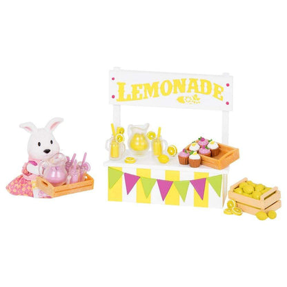 Li'L Woodzeez Toys Li'L Woodzeez - Lemonade Stand - Yellow