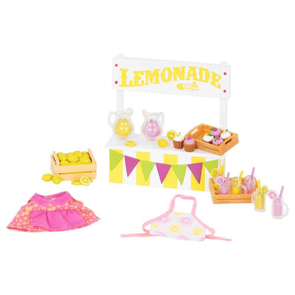 Li'L Woodzeez Toys Li'L Woodzeez - Lemonade Stand - Yellow