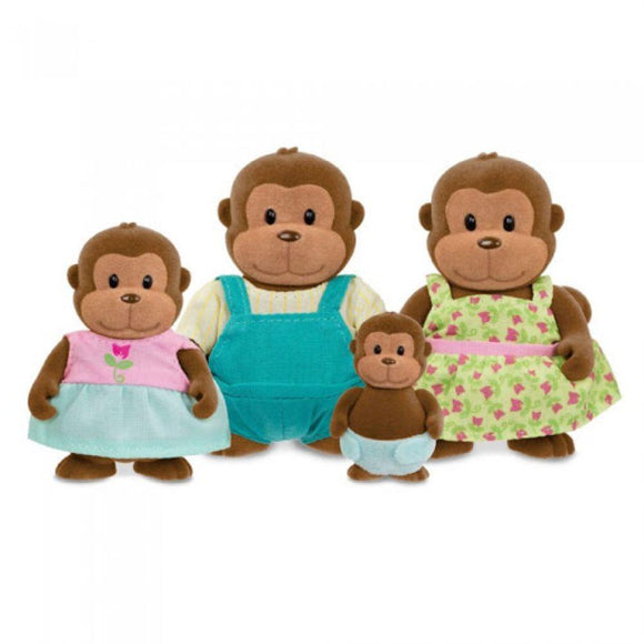 Li'L Woodzeez Toys Li'L Woodzeez - Monkey Family