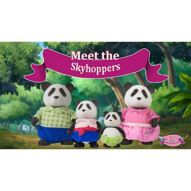 Li'L Woodzeez Toys Li'L Woodzeez - Panda Family