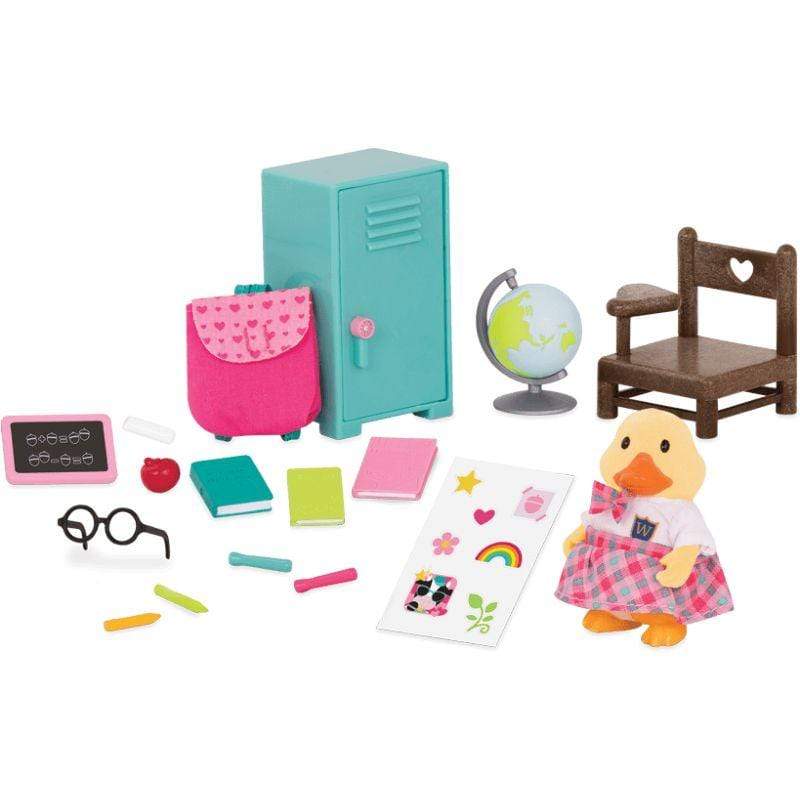 Li'L Woodzeez Toys Li'L Woodzeez - School Set