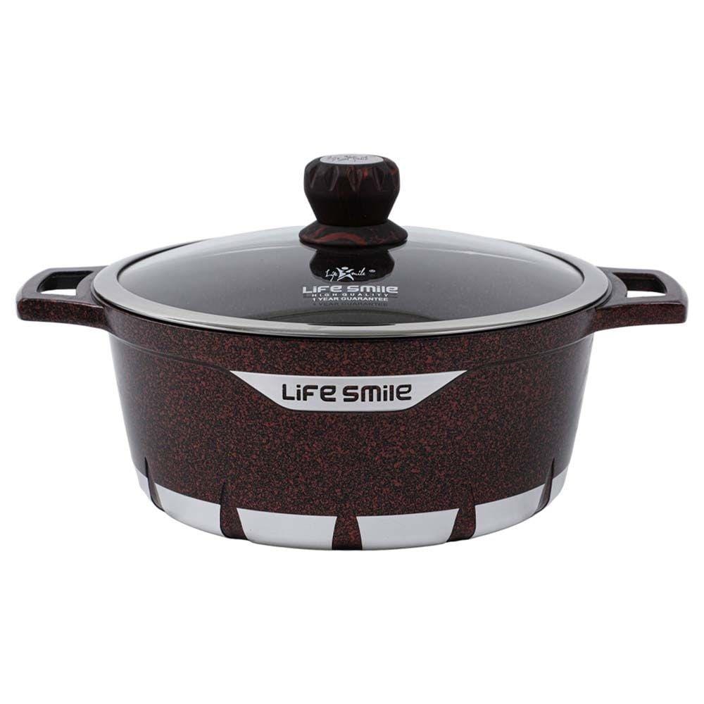 Life Smile 8Pcs Cookware Set