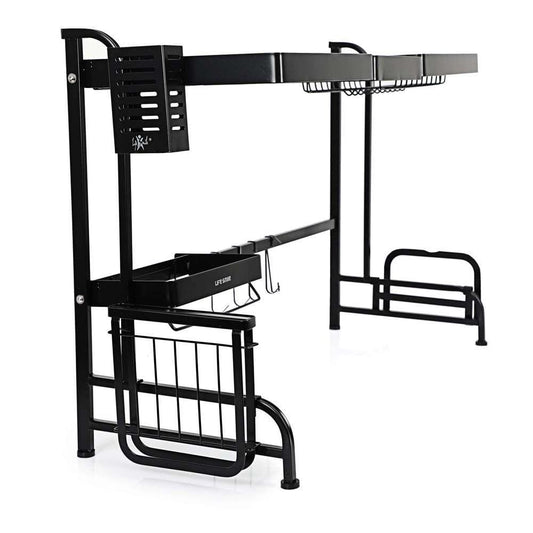 Lifesmile Home & Kitchen Lifesmile Black Kitchen Organizer