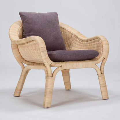 Ligna Home & Kitchen Madame Lounge Chair - Natural