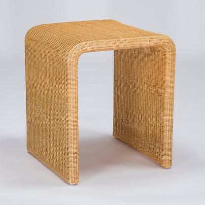 Ligna Home & Kitchen Wicker Side Table