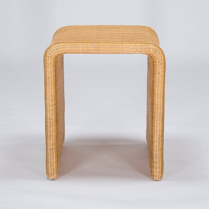 Ligna Home & Kitchen Wicker Side Table