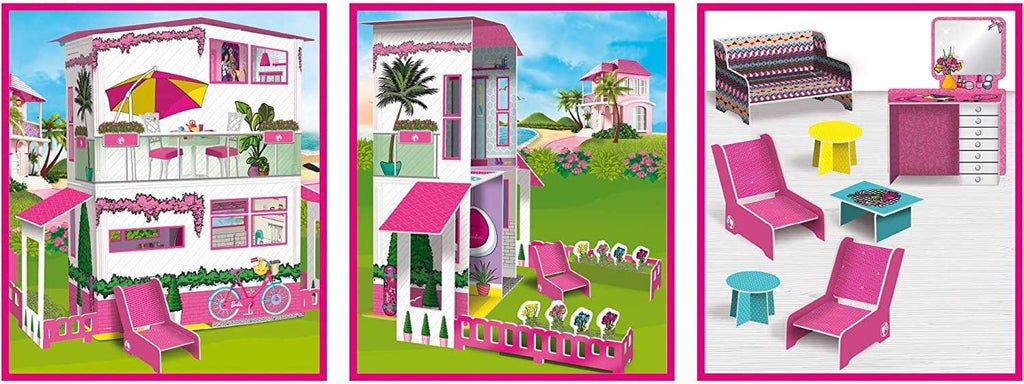 Lisciani Toys Liscianigiochi 68265 Barbie DREAMHOUSE, Multi Colour