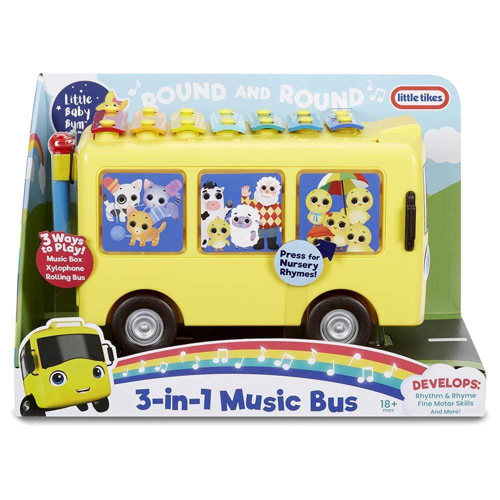 Little Tikes Babies Little Baby Bum 3-in-1 Music Box