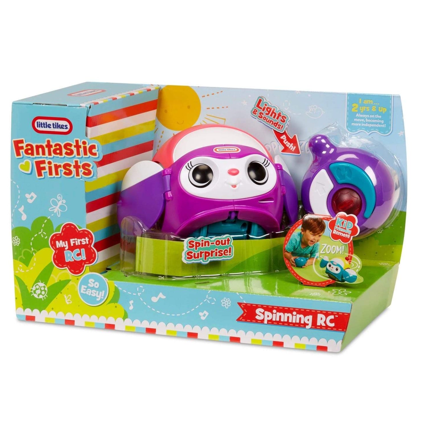 Little Tikes Babies Little Tikes Spinning RC Purple