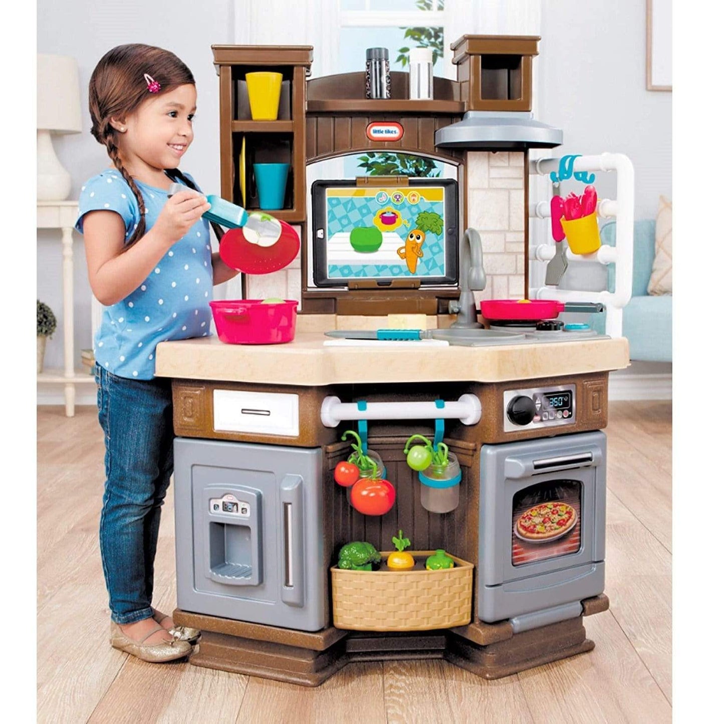 Little Tikes Home & Kitchen Little Tikes Cook 'N Learn Smart Kitchen