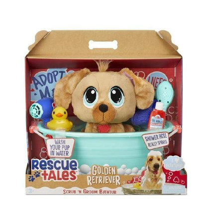 Little Tikes Little Tikes Rescue Tales Scrub 'n Groom Bathtub - Golden Retriever