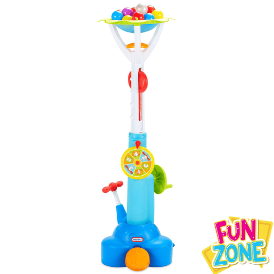 Little Tikes Outdoor Little Tikes Fun Zone Pop 'N Splash Surprise Game for Kids + Balls, Multicolor