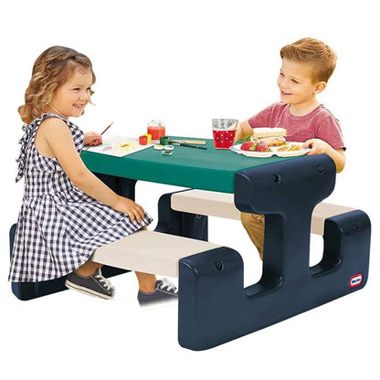 Little Tikes Outdoor Little Tikes - Junior Picnic Table - Blue