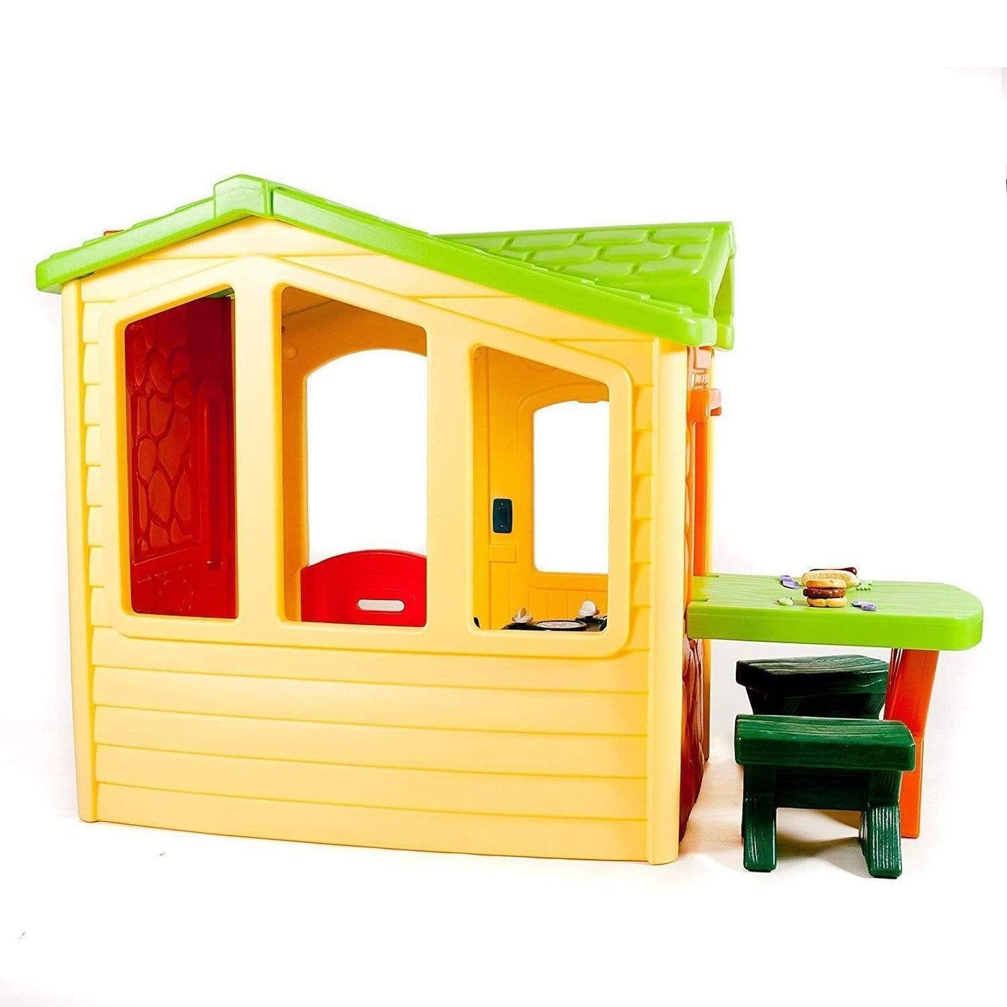 Little Tikes Outdoor Little Tikes Picnic on the Patio Playhouse - Natural