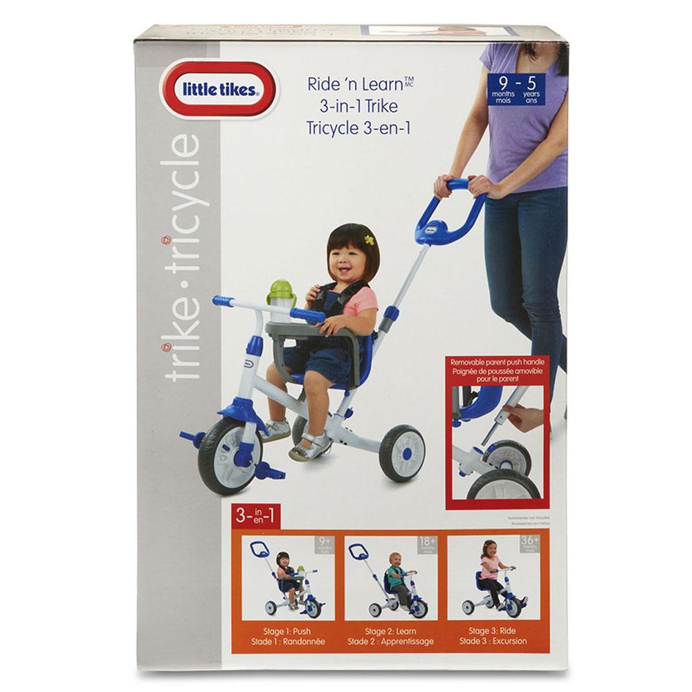 Little Tikes Outdoor Little Tikes-Ride 'N Learn 3-in-1 Trike Blue