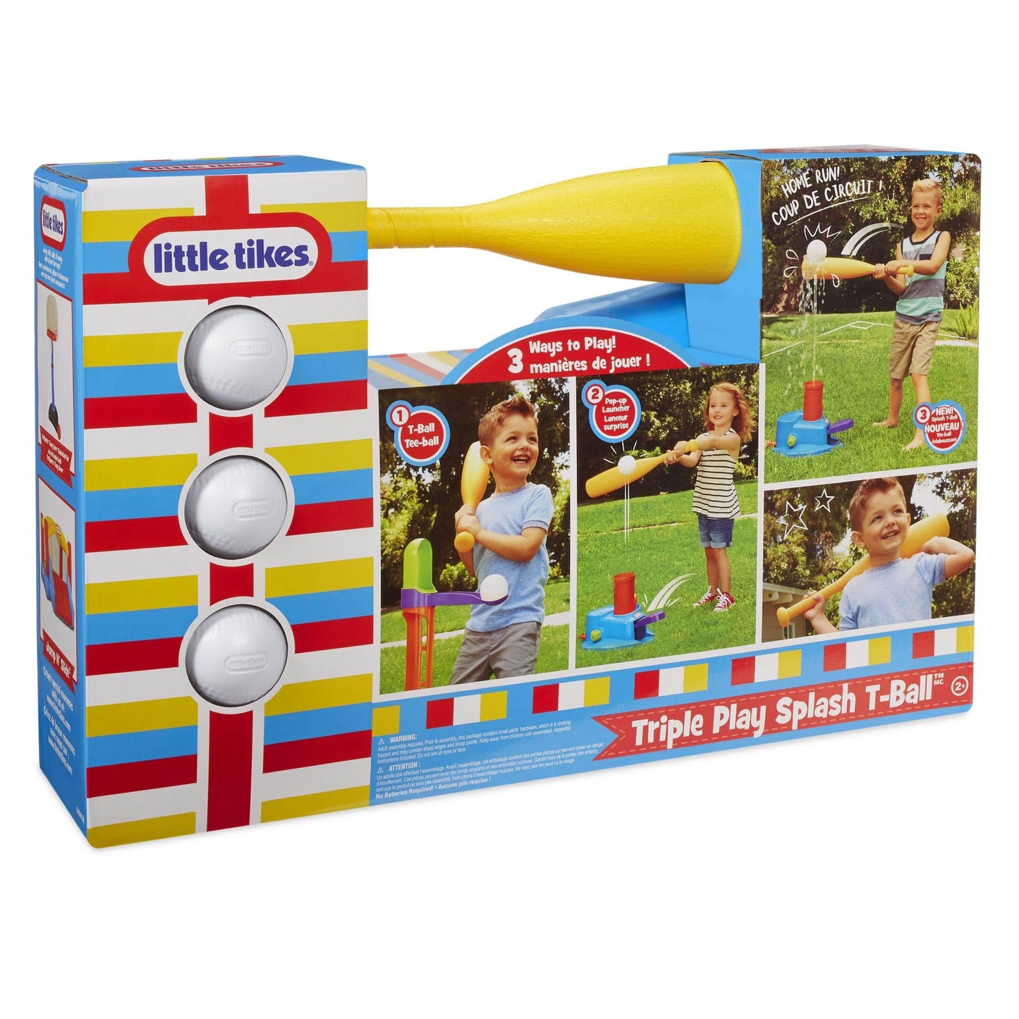 Little Tikes Outdoor Little Tikes-Triple Play Splash T-Ball Set