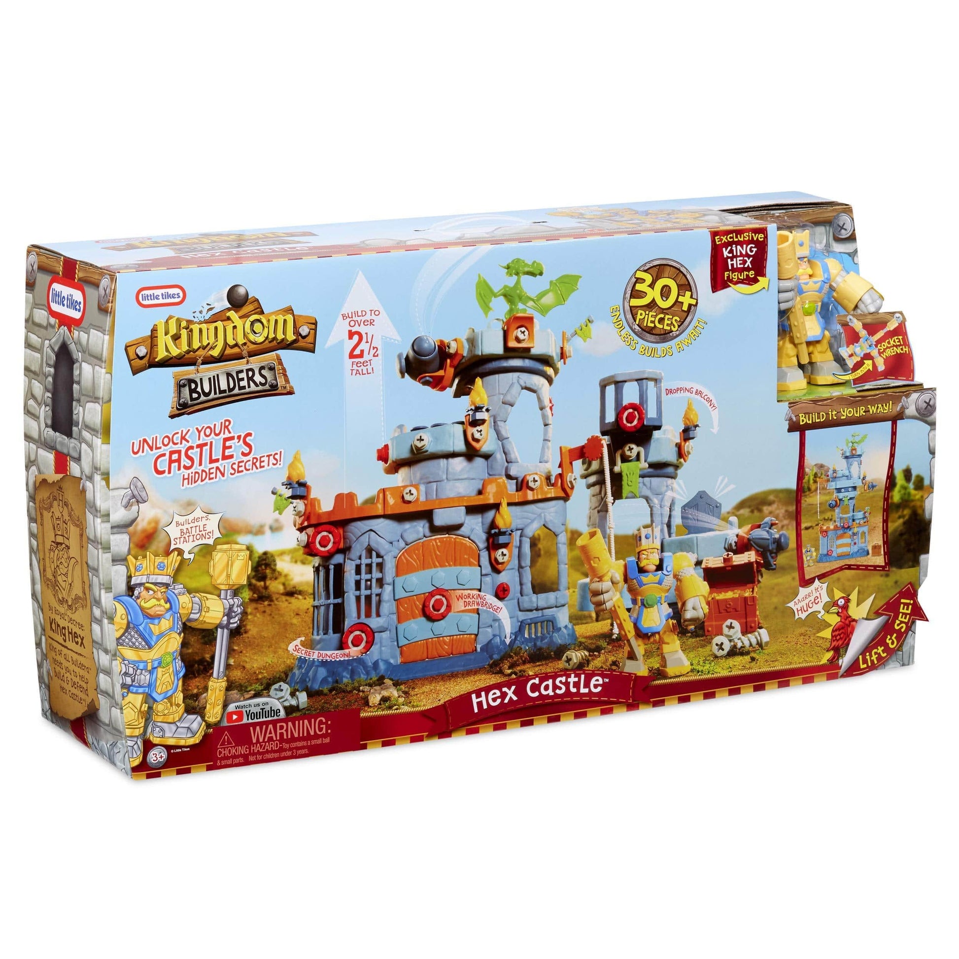 Little Tikes Toys Little Tikes Kingdom Builders Hex Castle