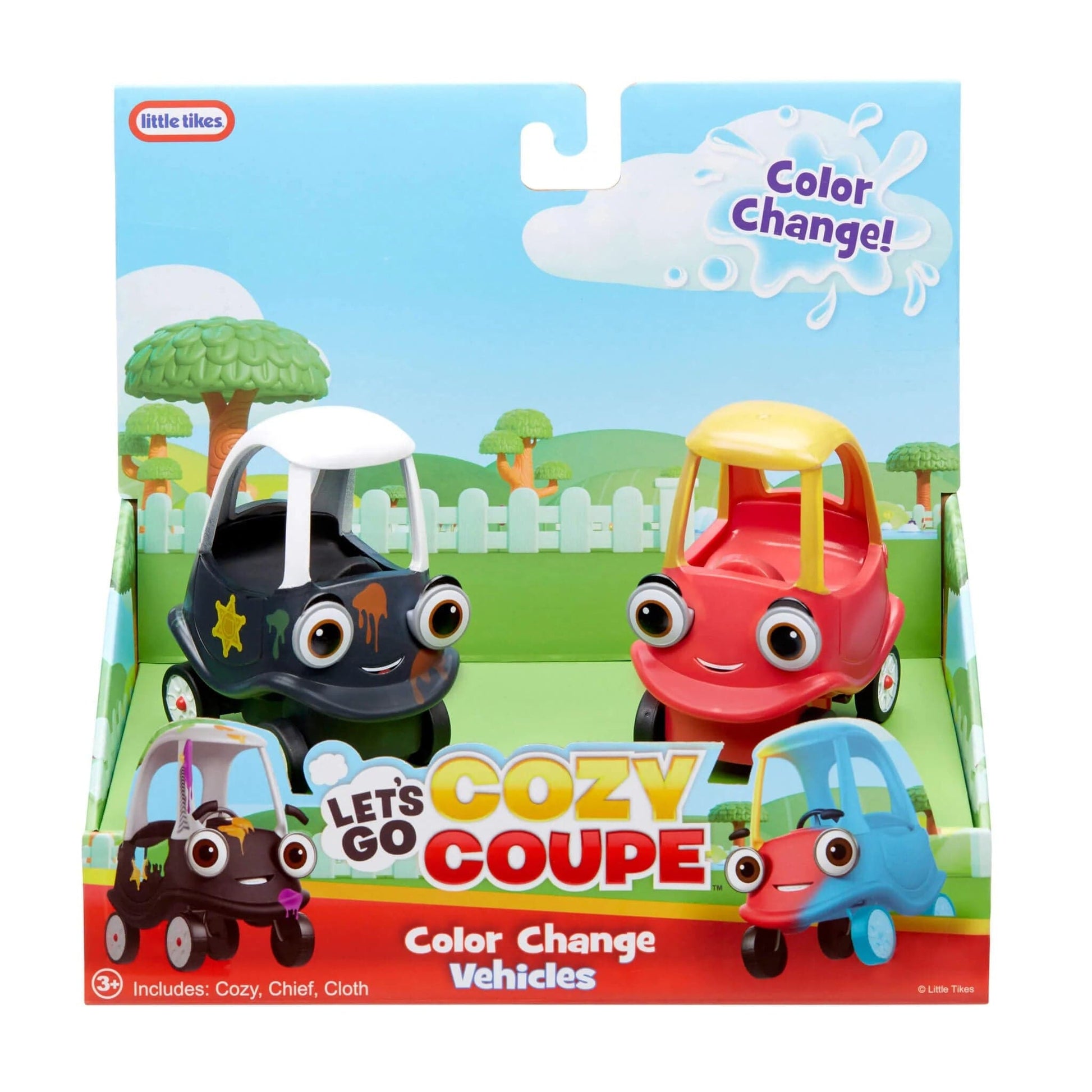 Little Tikes Toys Little Tikes Let’s Go Cozy Coupe 2pk Color Change Vehicles