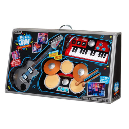 Little Tikes Toys Little Tikes My Real Jam - Big Bundle(Drums, Keyboard, Electric Guitars)