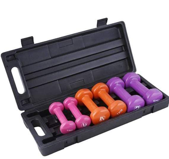 Live Up Sport Live up Vinyl dumbell set 6 kg