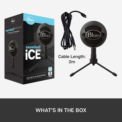LOGITECH Electronics Logitech Blue Snowball Ice USB Mic Black USB