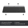 LOGITECH Electronics Logitech MK470 Slim Wireless Keyboard & Mouse Combo