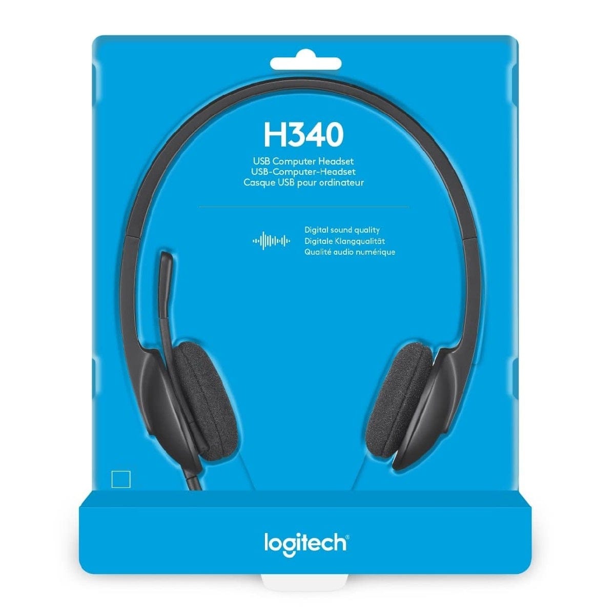 LOGITECH Electronics Logitech USB Computer Headset H340