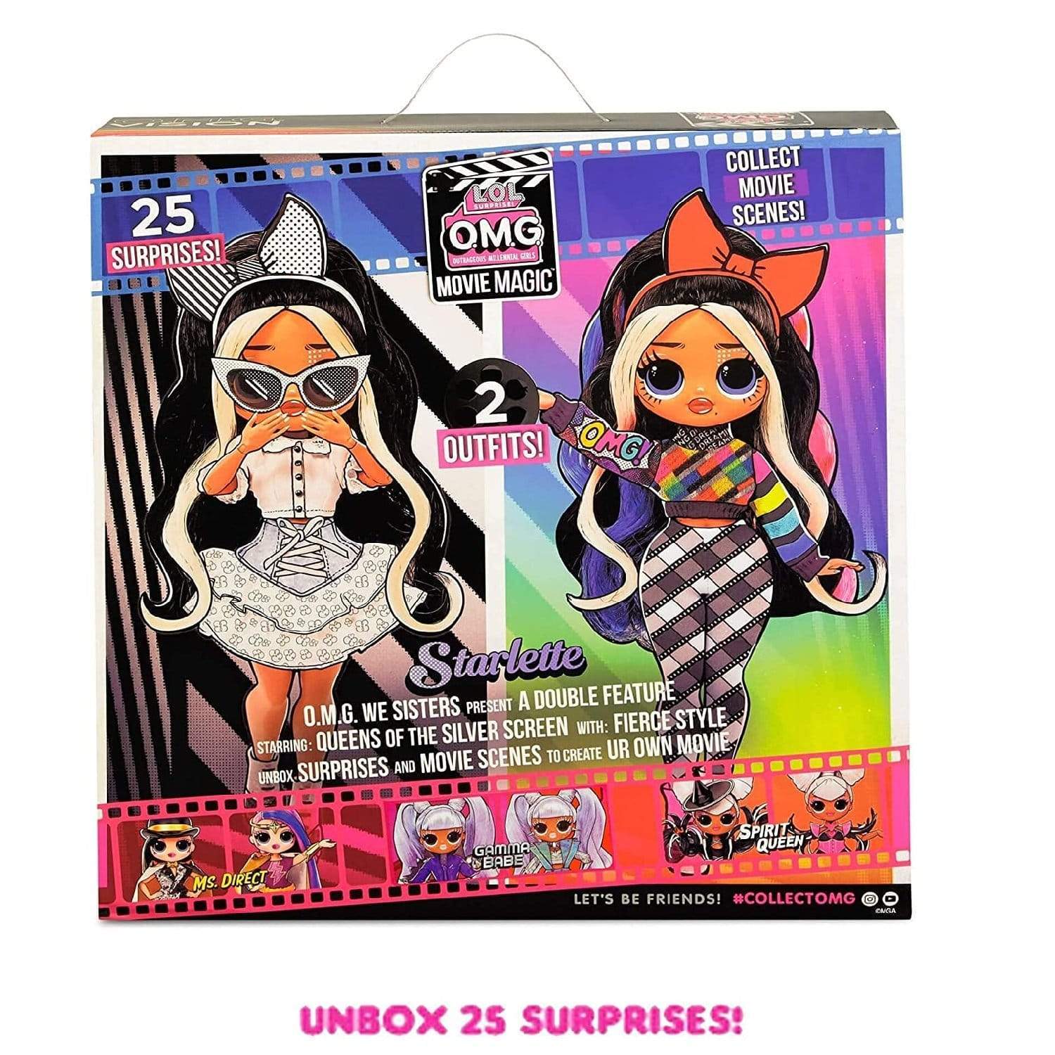 LOL Toys L.O.L. Surprise OMG Movie Magic Starlette Fashion Doll