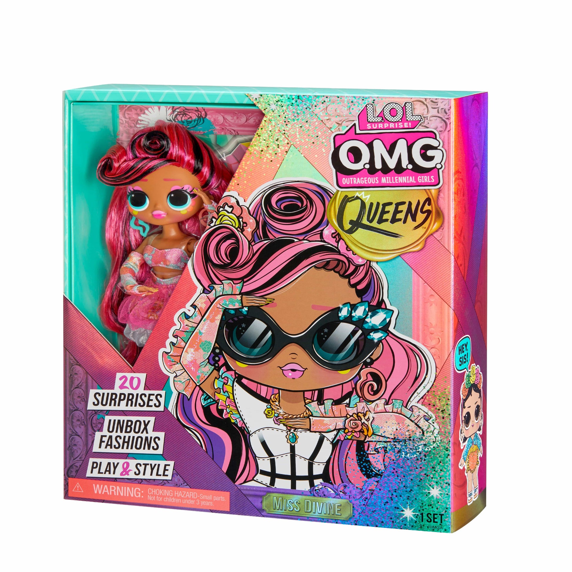 LOL Toys LOL Surprise OMG Queens Miss Divine