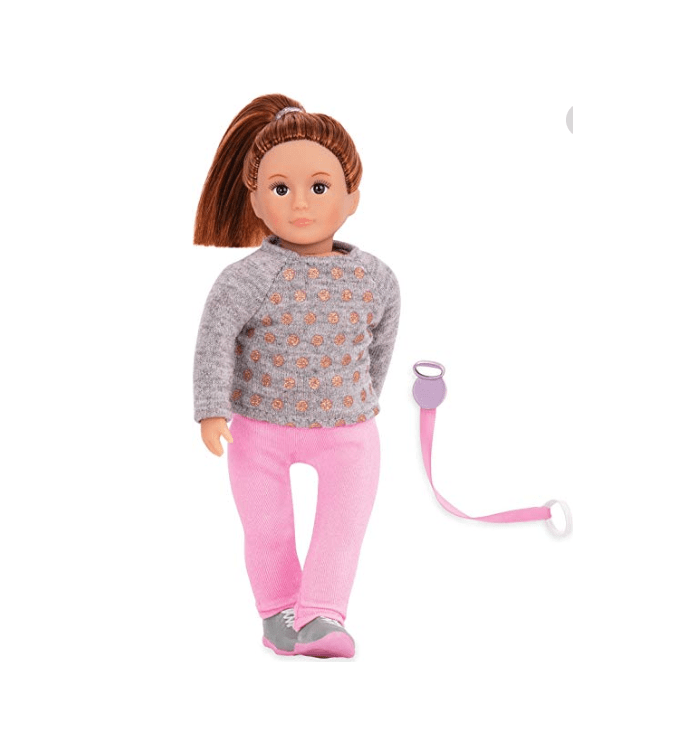 Lori Toys Lori 6" Dog Walker Doll, Rosalind