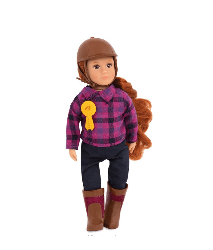 lori riding doll