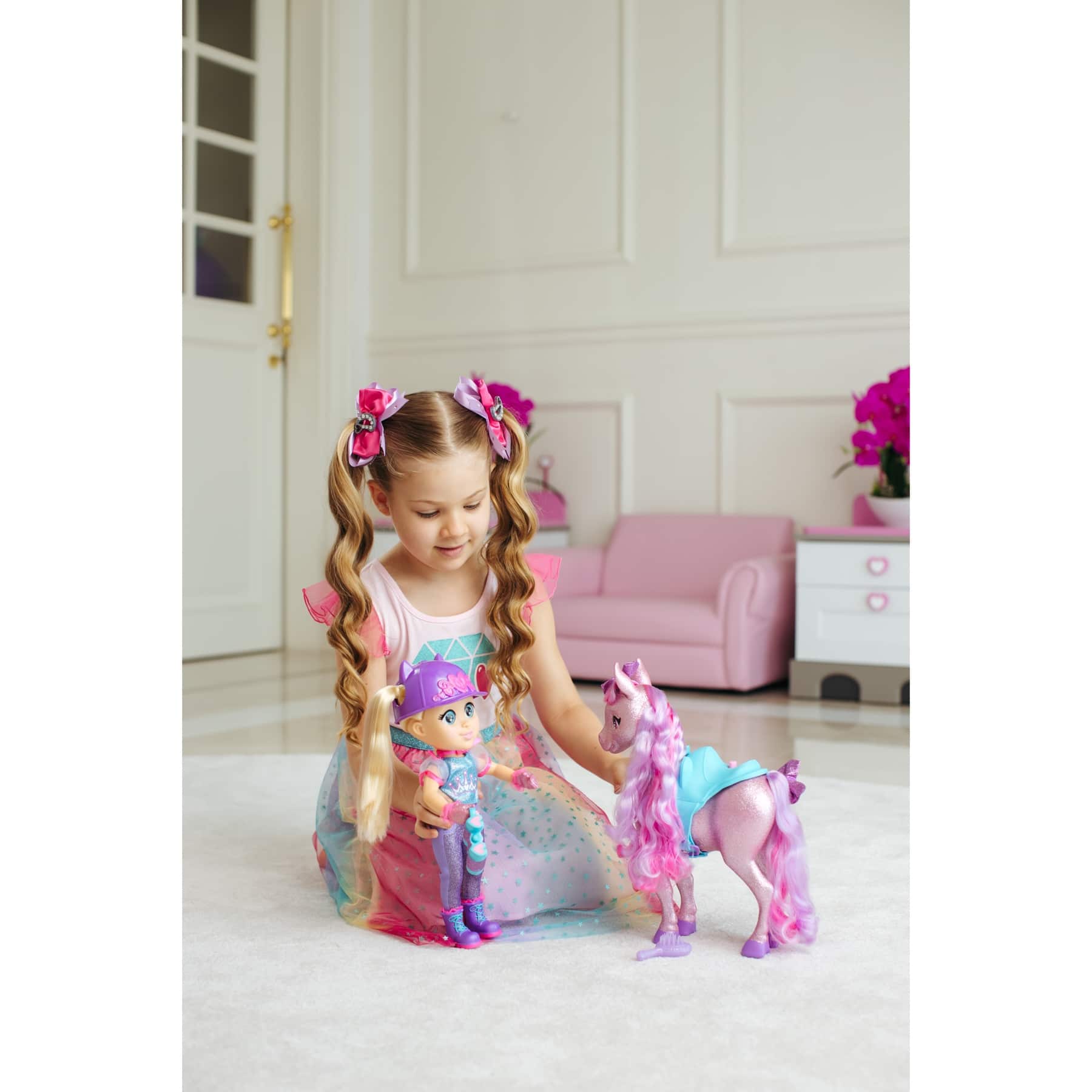 love diana Toys Love Diana Doll & Honey the Horse Set (33 cm)