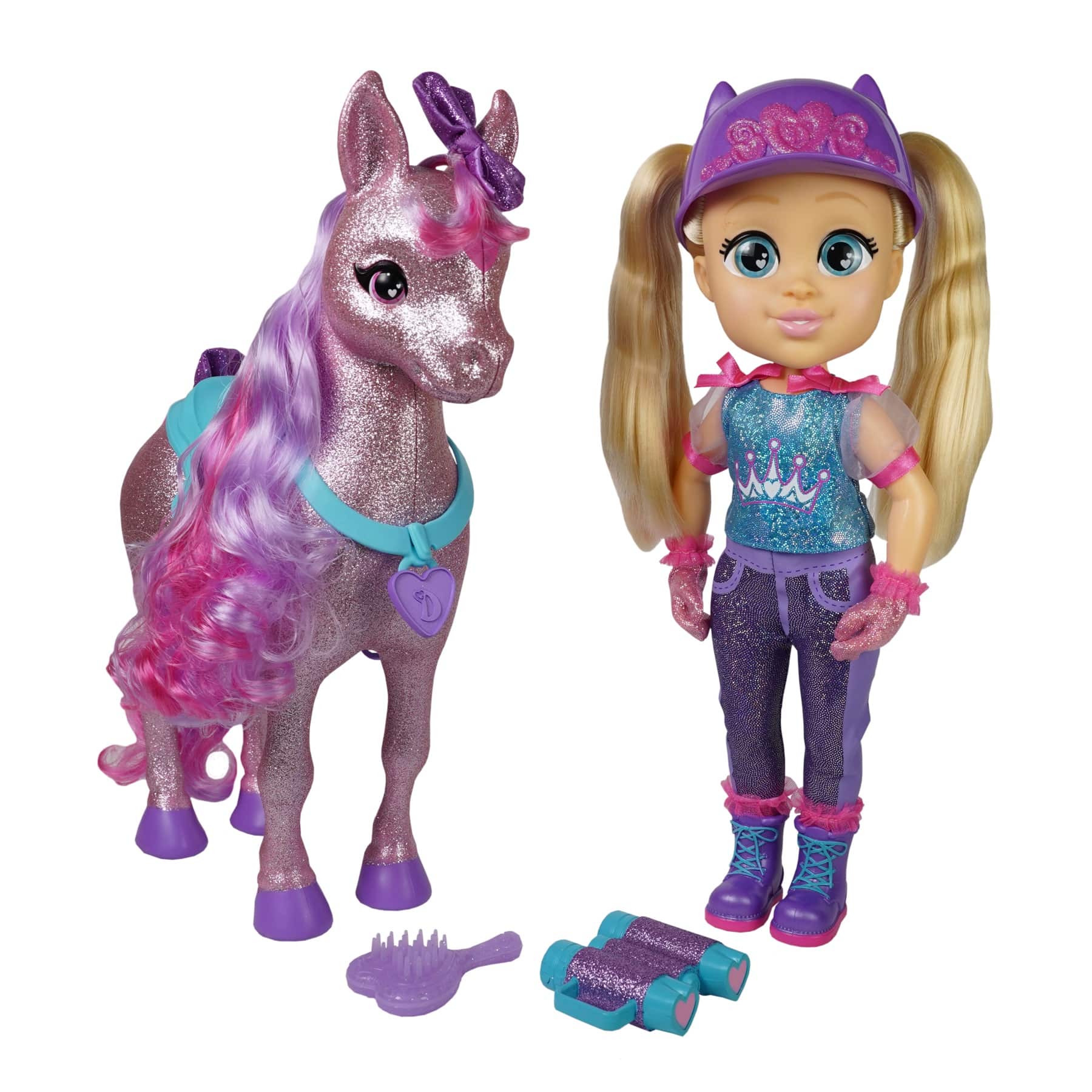 love diana Toys Love Diana Doll & Honey the Horse Set (33 cm)
