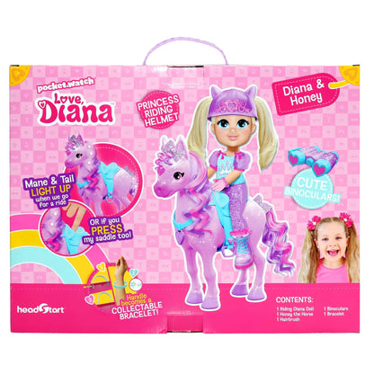 love diana Toys Love Diana Doll & Honey the Horse Set (33 cm)