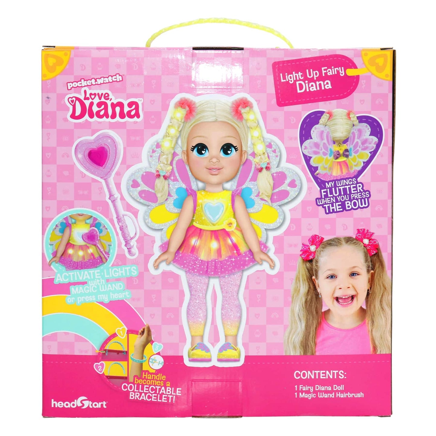 Love Diana Light Up Fairy Doll (33 cm)