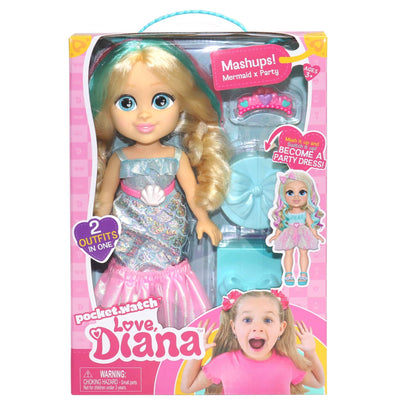 love diana Toys Love Diana Mashup Mermaid & Party Doll (33 cm)