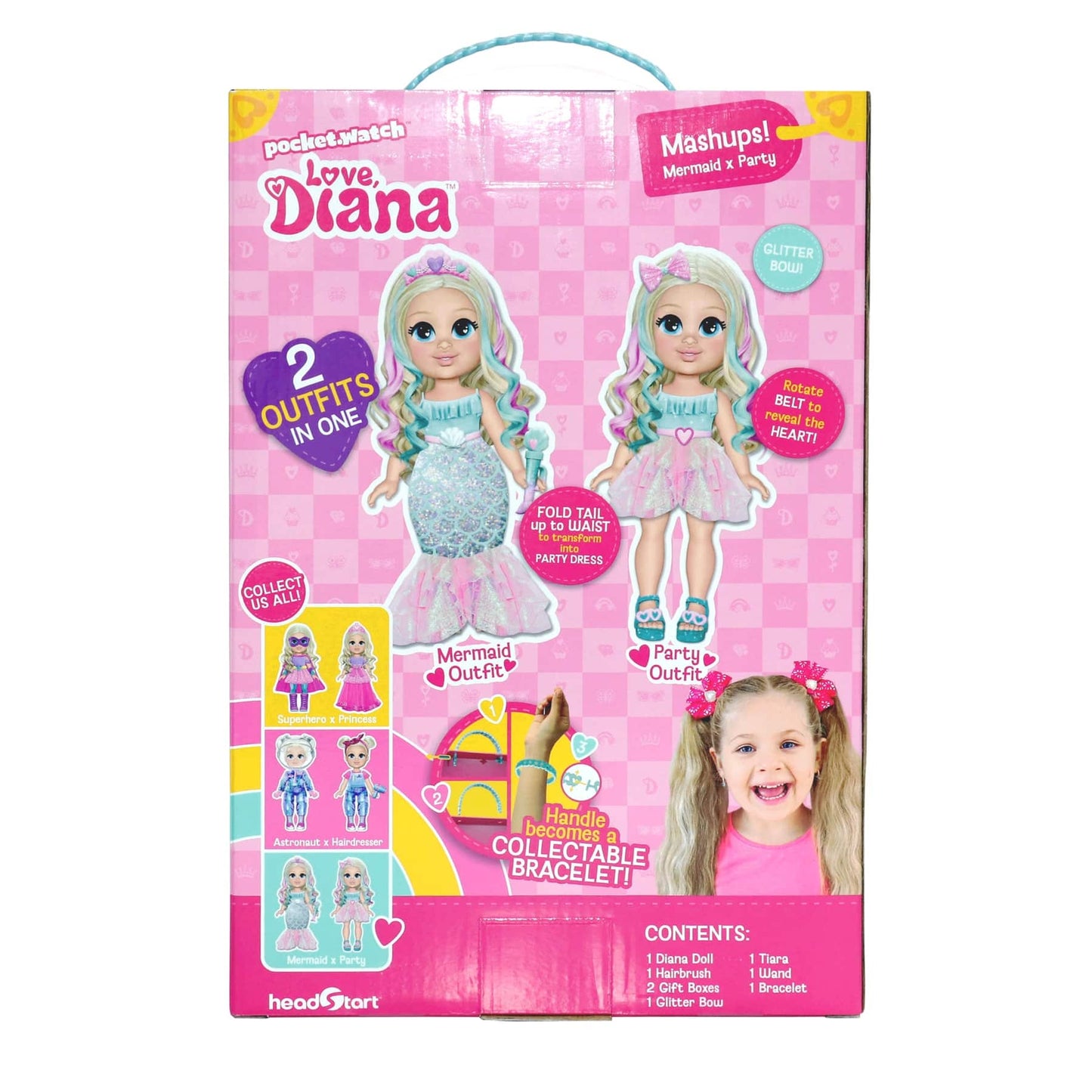 love diana Toys Love Diana Mashup Mermaid & Party Doll (33 cm)