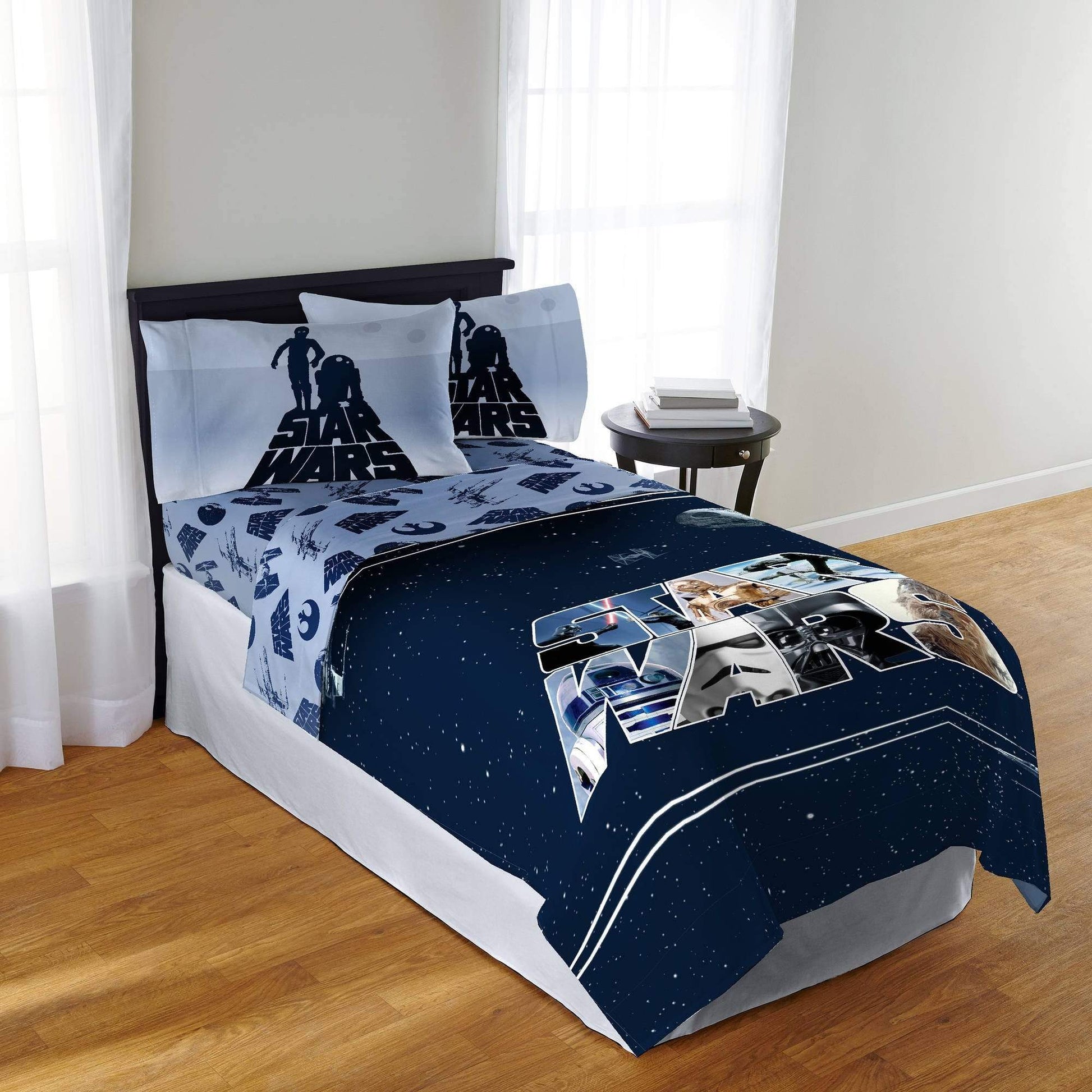 LUCAS Bedding kids Bedding Kids "Space Logo" T/F Comforter Starwars