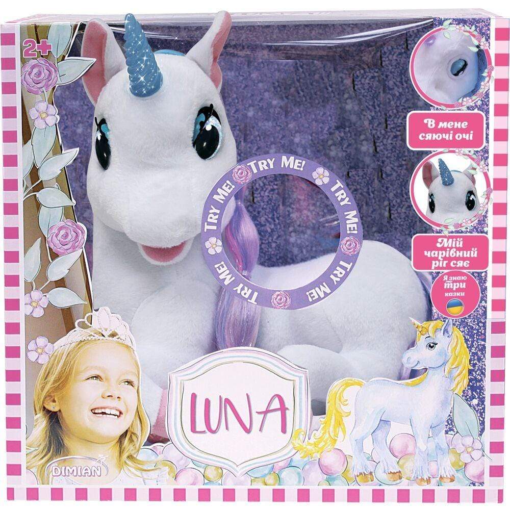 Luna the Unicorn Electronic Plush Toy