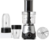 Magic Bullet Home & Kitchen Magic Bullet 400 Watts, 10 Piece Set, Mini Food Processor, Personal Blender, Silver, 2 Years Warranty
