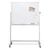 Magnetoplan Toys Magnetoplan Mobile Double side Magnetic Whiteboard 120cm